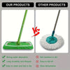 2+2 Free | Reusable Mops for Swiffer Sweeper™ Long-lasting Cleaning for All Surfaces