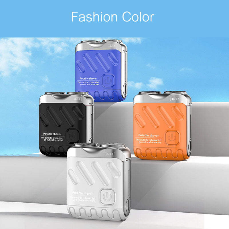 SwiftTrim™ - Mini Electric Rotary Dual Ring Pocket Shaver