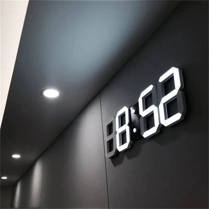 LumaPulse™ 3D LED Wall Clock – Transform Your Space with Stunning Mood-Enhancing Lighting