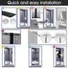 MeshGuard™ - Magnetic mesh sliding door