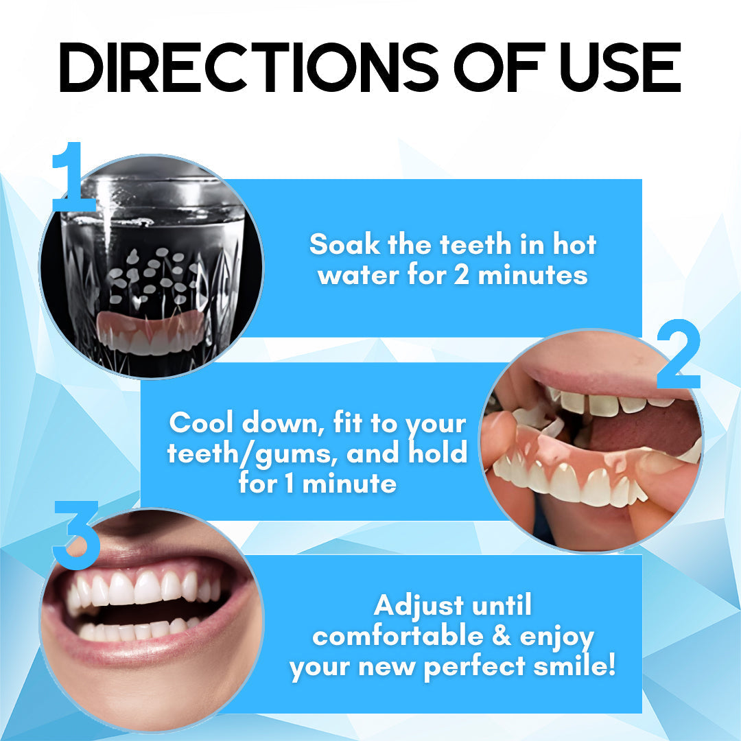 DentaFlex™ - Silicone-Reline Denture Set