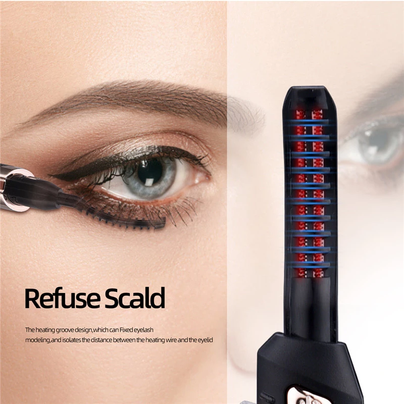 LumeLash™ Heated Eyelash Curler — Instant Curl, Beautiful Damage-Free Lashes All Day
