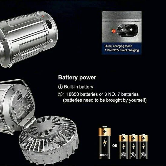 Solari™ - 6 in 1 Portable Solar LED Camping Lantern