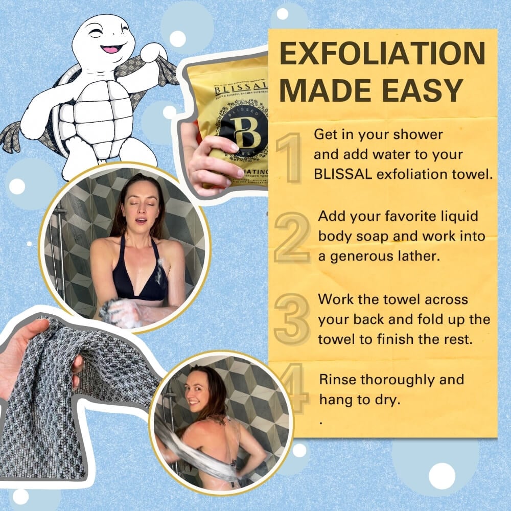 2+2 Free | GlowWeave™ Exfoliating Bath Towel