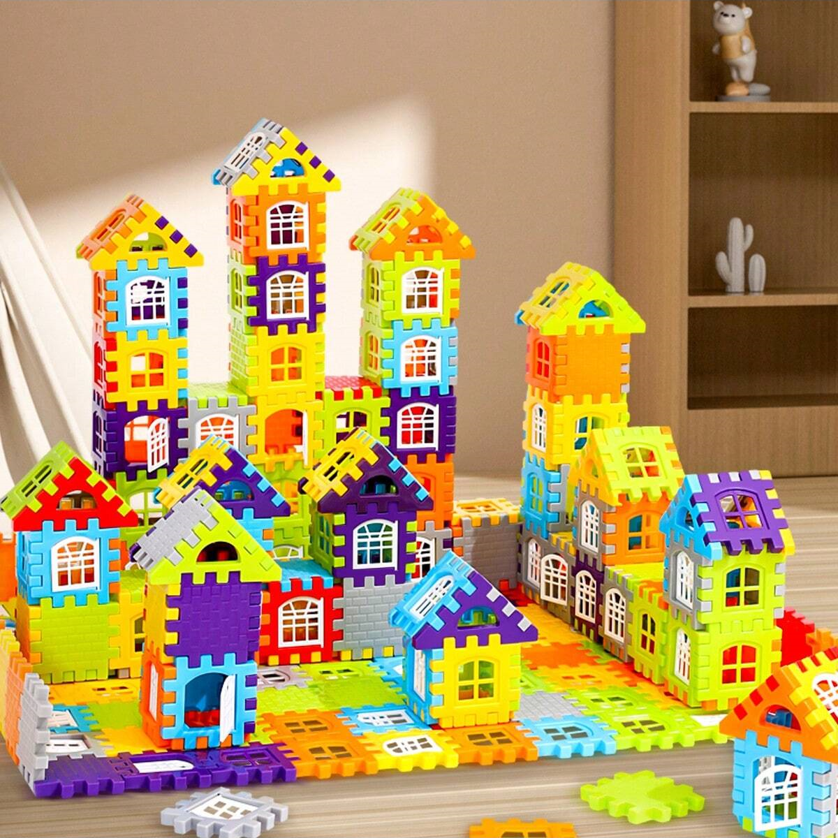 Montessori Building Blocks™ — Spark Imagination with Every Click and Stack