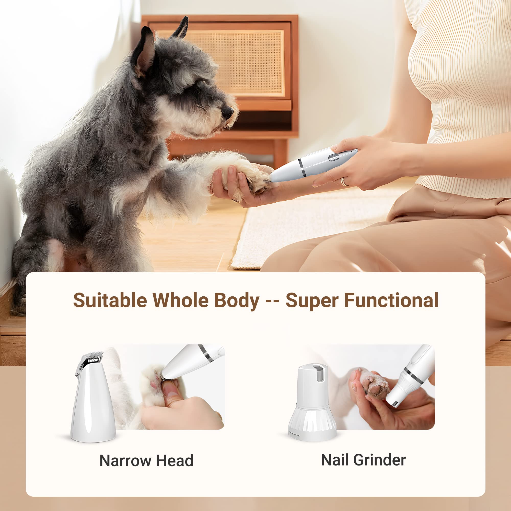 PurePaw™ 4-in-1 Care Set — Calm, Safe Grooming That Deepens Your Bond