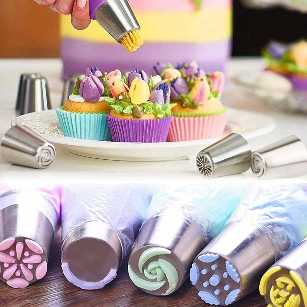 SilverCraft™ Piping Master Set — Create breathtaking cakes that turn heads