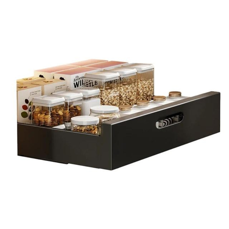 GlideNest™ Organizer – Transform Your Kitchen Chaos into Calm, Reachable Order