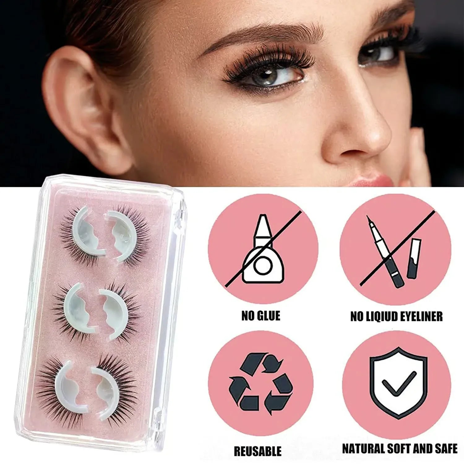 1+1 FREE | LashLoop™ Comfortable, Reusable Lashes for All-Day Wear
