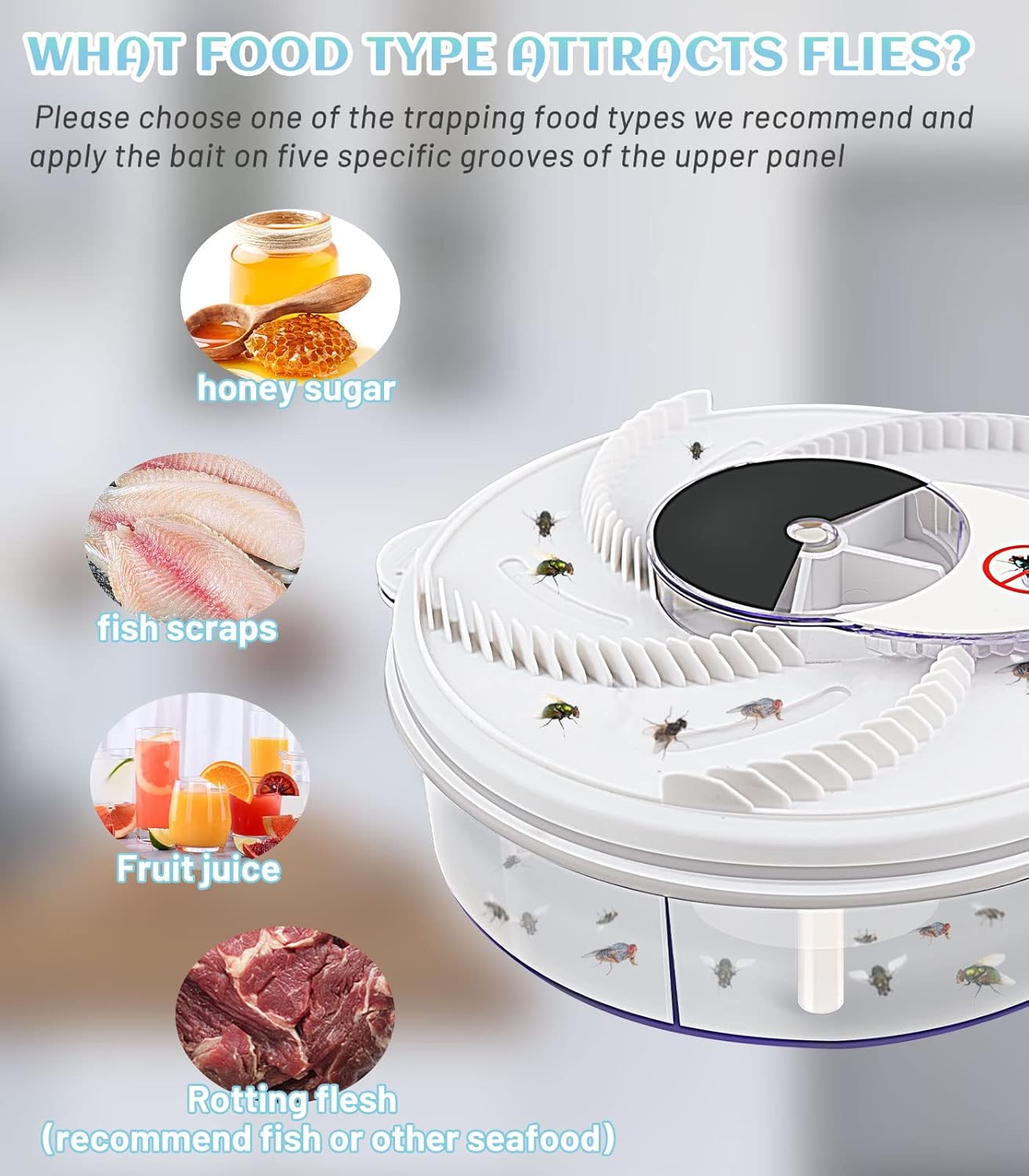 BuzzFree™ – Ensures peaceful environments by eliminating flies quietly