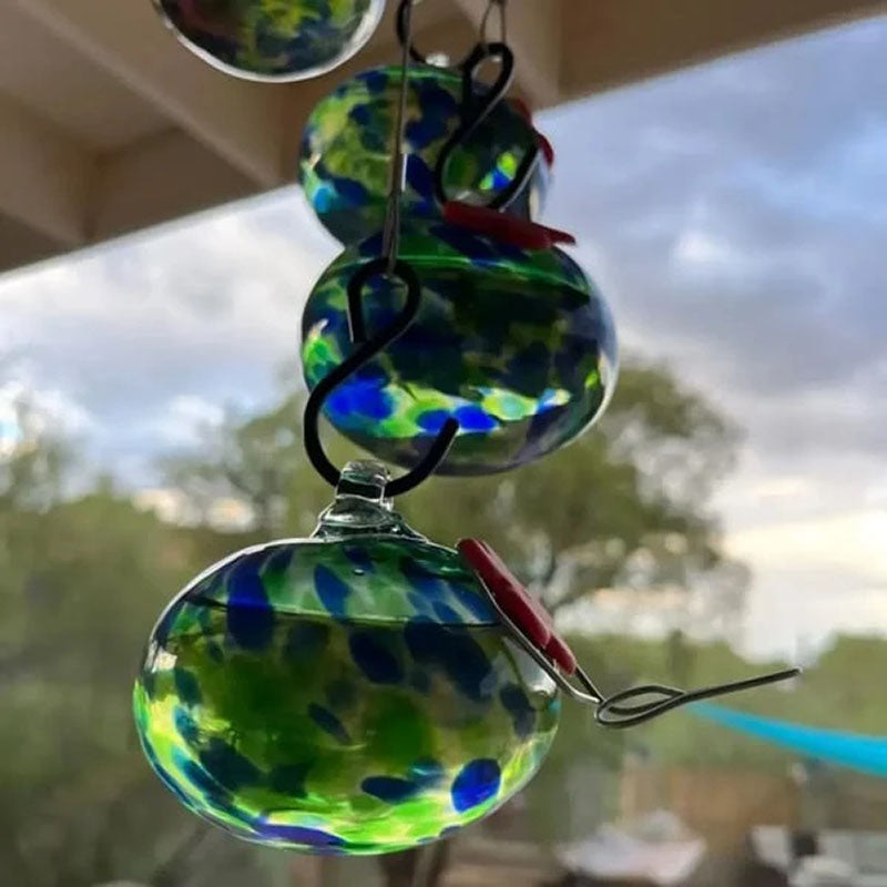 ChimeFeeder™ - Charming Wind Chime Hummingbird Feeder