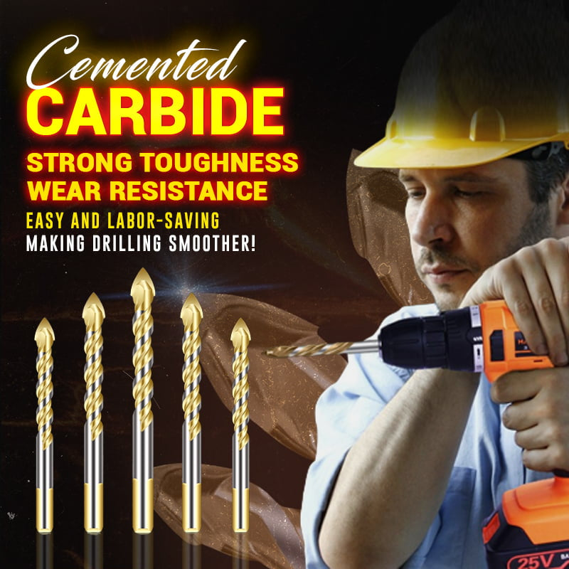 TriDrill™ - Triangular drill head made from high-strength tungsten steel