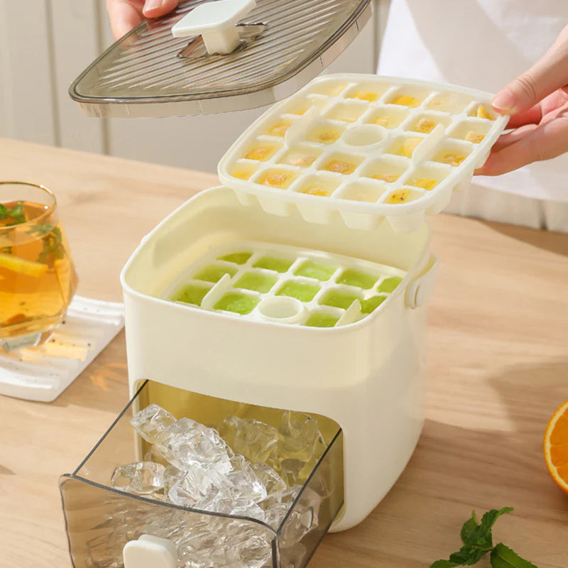 ChillEase™ Ice Cube Trays – Effortless Perfect Ice for Every Drink