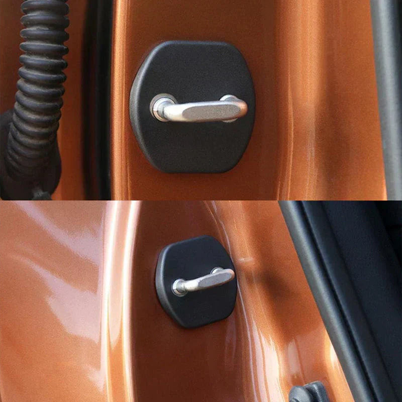 LatchGuard™ - Silicone  Protective Cover for Car Door Locks (4 Pieces)