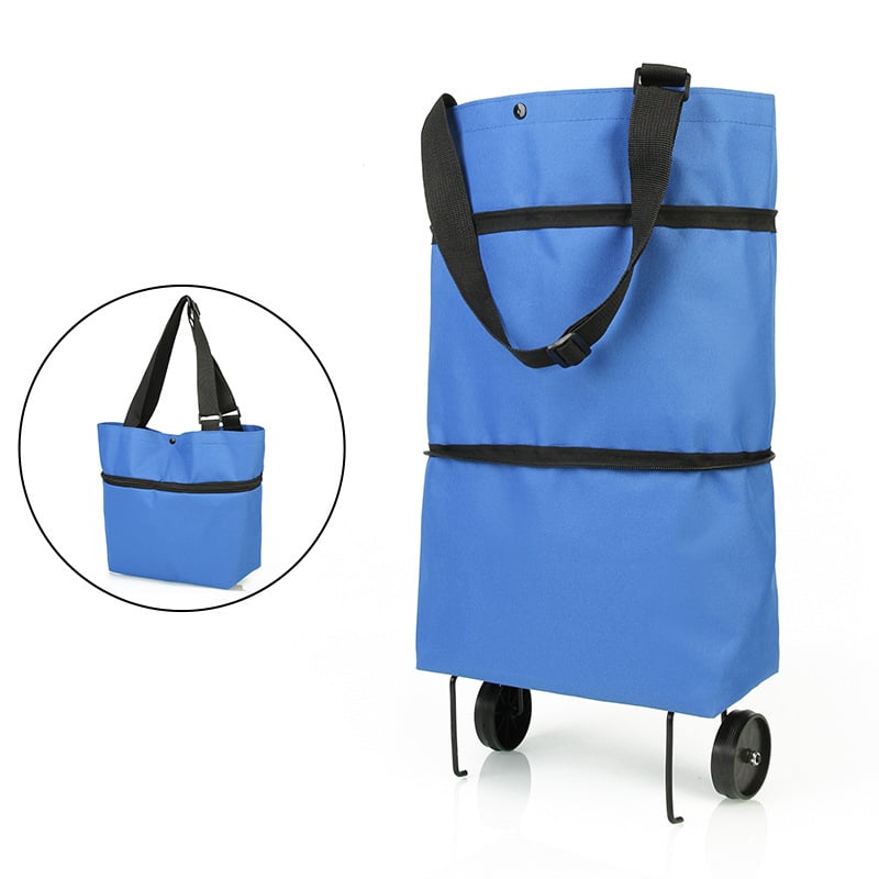 BagBuddy™ - 2-in-1 Foldable Shopping Bag