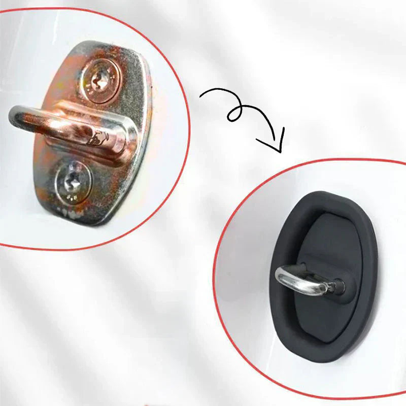 LatchGuard™ - Silicone  Protective Cover for Car Door Locks (4 Pieces)