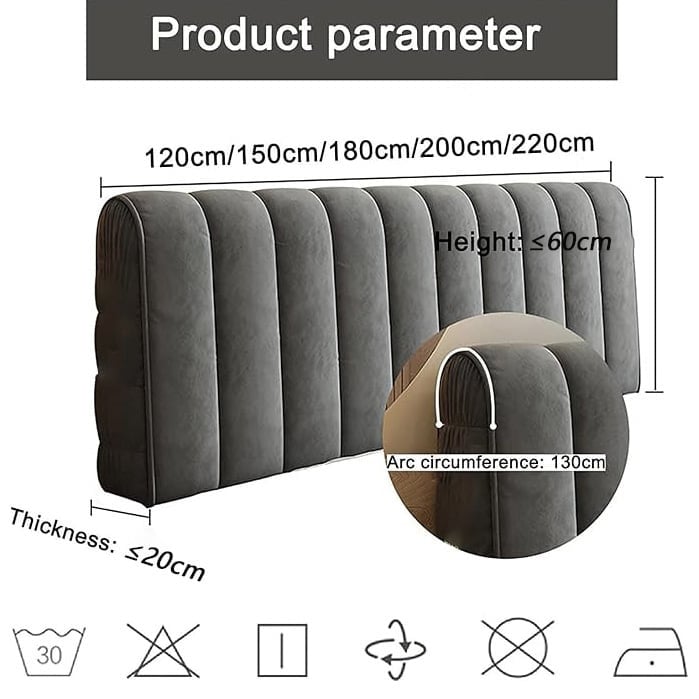 VelvaraLux™ — Cover Your Headboard with Unmatched Velvet Comfort and Protection
