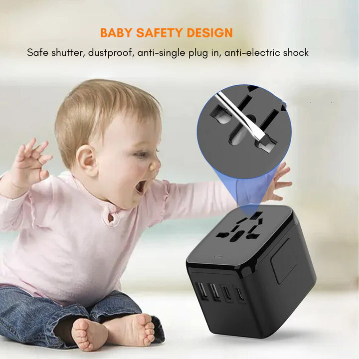 Globetrot™ – your universal travel adapter for all sockets