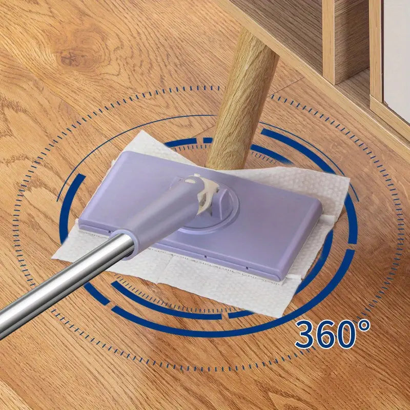 1+1 Free | BuffTowel™ Mop With Automatic Cloth Change Clip