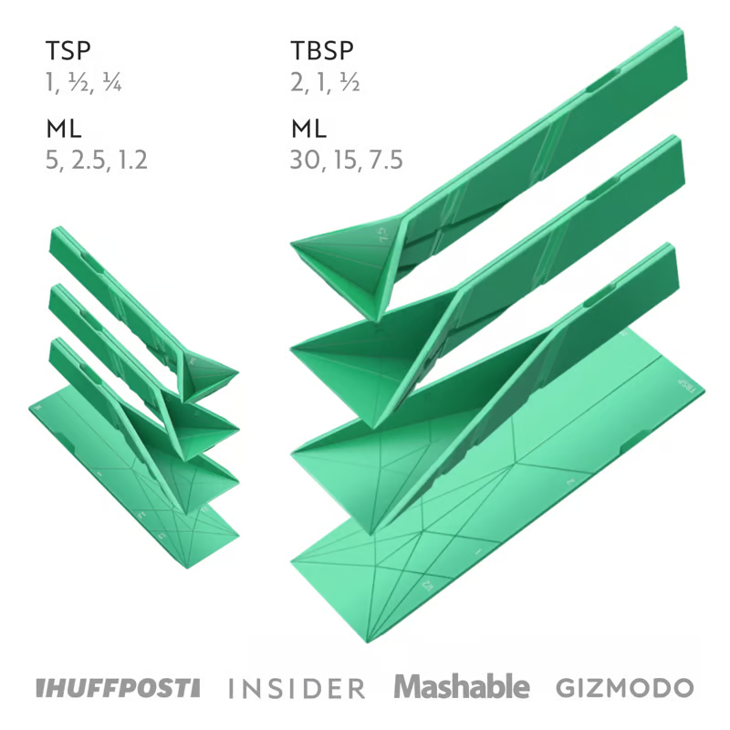SnapScoop™ - 3-IN-1 Measuring Spoon
