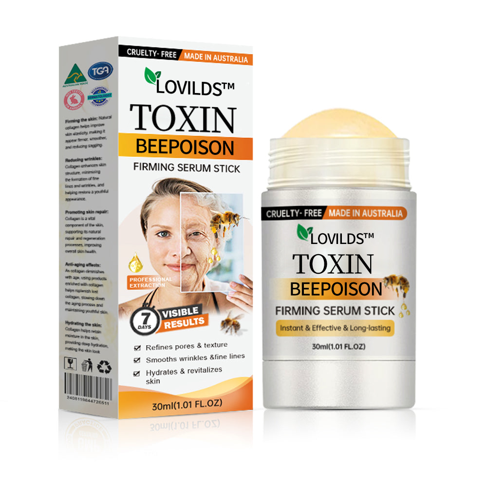 1+1 Free | LOVILDS™ Botulinum Toxin Honey Gift Tightening Serum Stick – Transform Your Skin in Just 7 Days with Firmness and Youthful Radiance