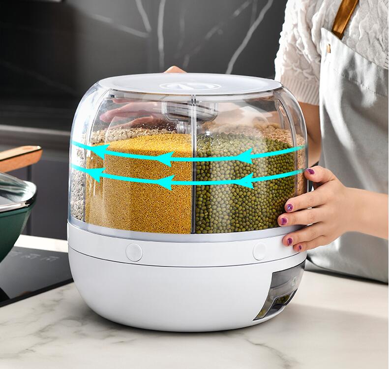 Grainix™ — Effortless Freshness and Instant Grain Access for a Functional Kitchen