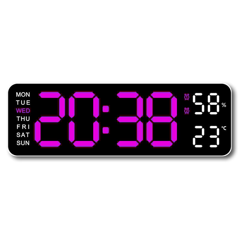 TimeLite™ - Improved Digital Wall Clock with Large Display