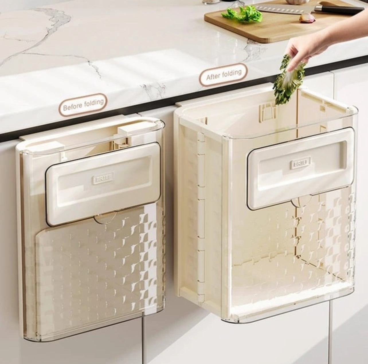 ClutterAway™ Hanging Trash Bin – Free Your Space, Declutter, and Easily Eliminate Odors