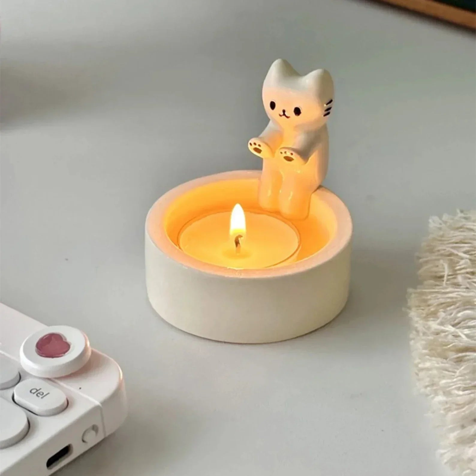 1+1 FREE | KittyCandle™ Cute Cat-shaped Candle Holder