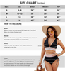 CurveWave™ – Bikini Set Women's High Waist Tankini V-Neck Bikini Set