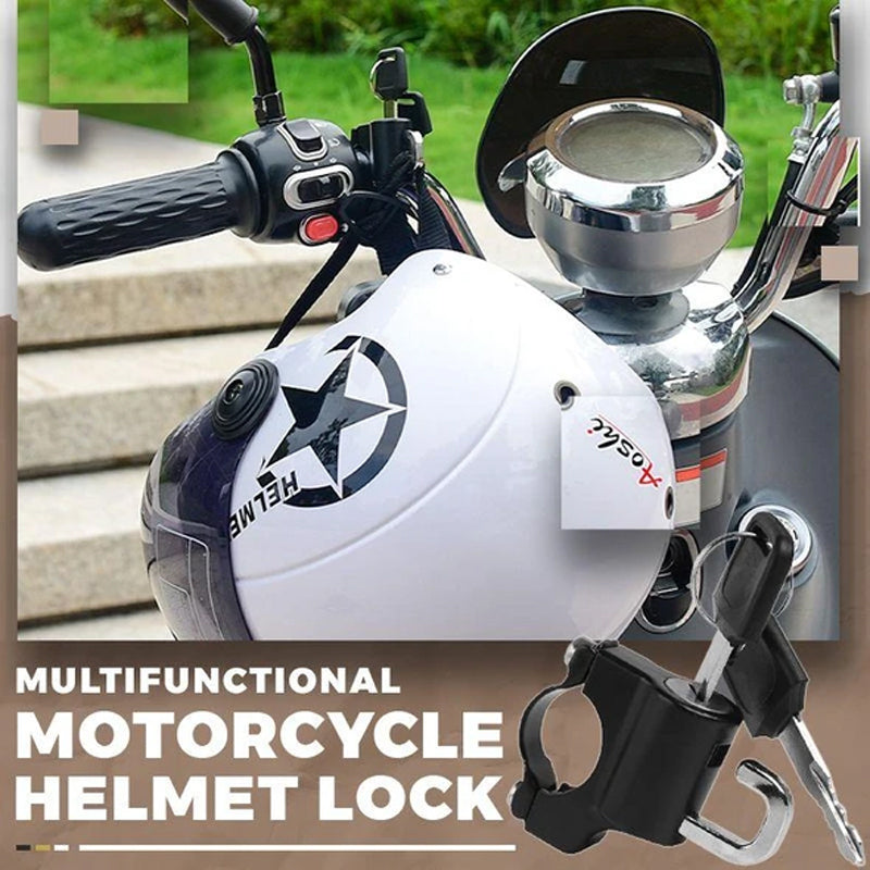 1+1 FREE | HelmiLock™ Multifunctional Motorcycle Helmet Lock