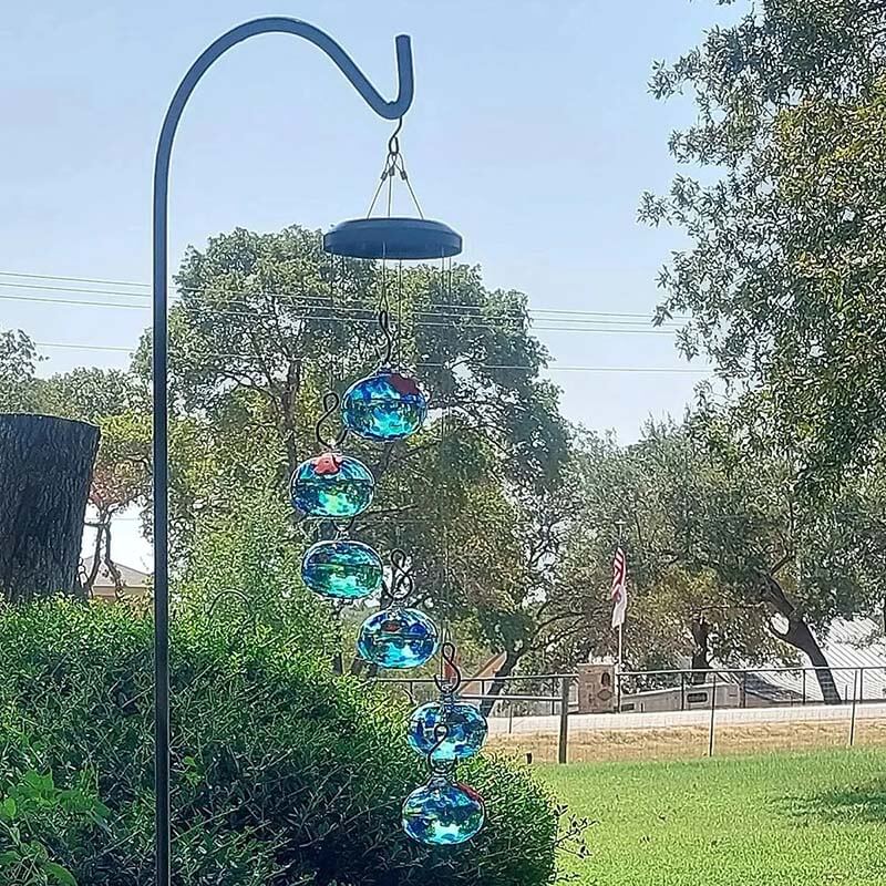 ChimeFeeder™ - Charming Wind Chime Hummingbird Feeder