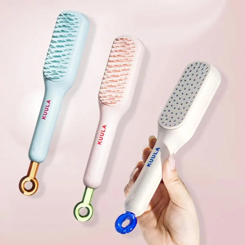 Glide™ - Self-Cleaning Anti-Static Massage Comb