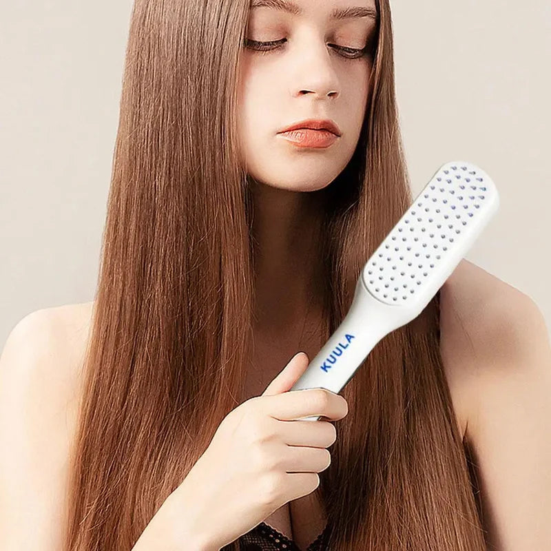Glide™ - Self-Cleaning Anti-Static Massage Comb