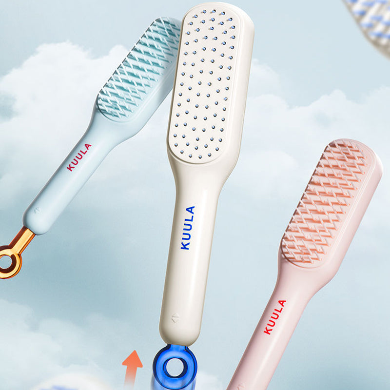 Glide™ - Self-Cleaning Anti-Static Massage Comb