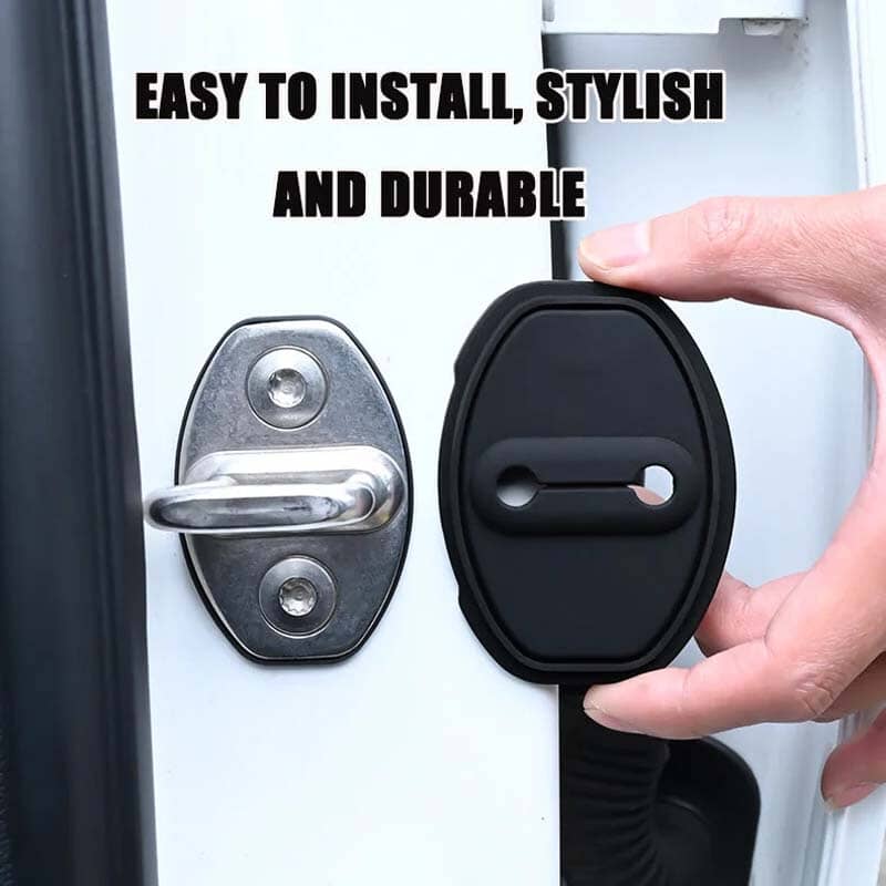 LatchGuard™ - Silicone  Protective Cover for Car Door Locks (4 Pieces)