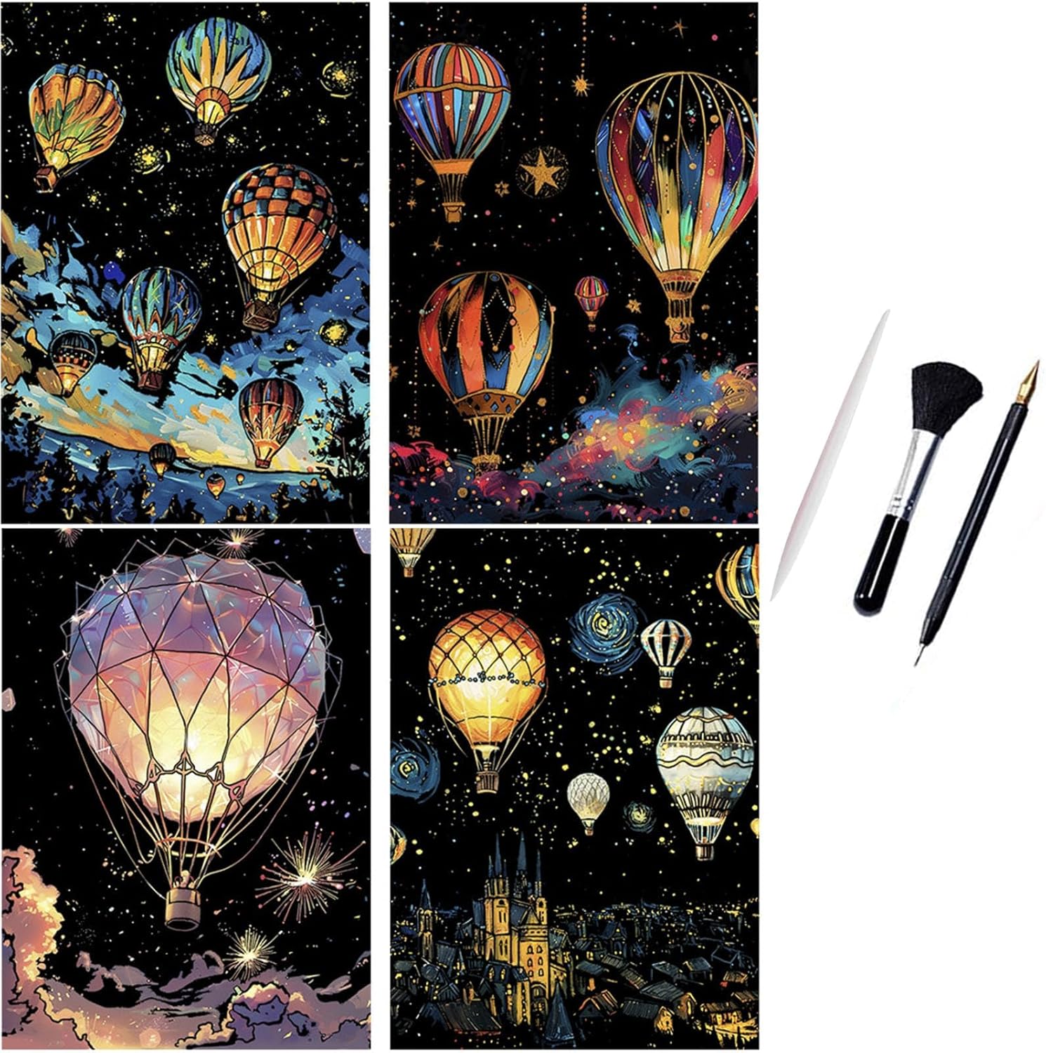 ScratchPainting™ – Discover your imagination with every colorful scratch
