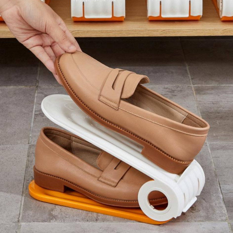 2+2 FREE | Stacker™ Double Layer Shoe Rack