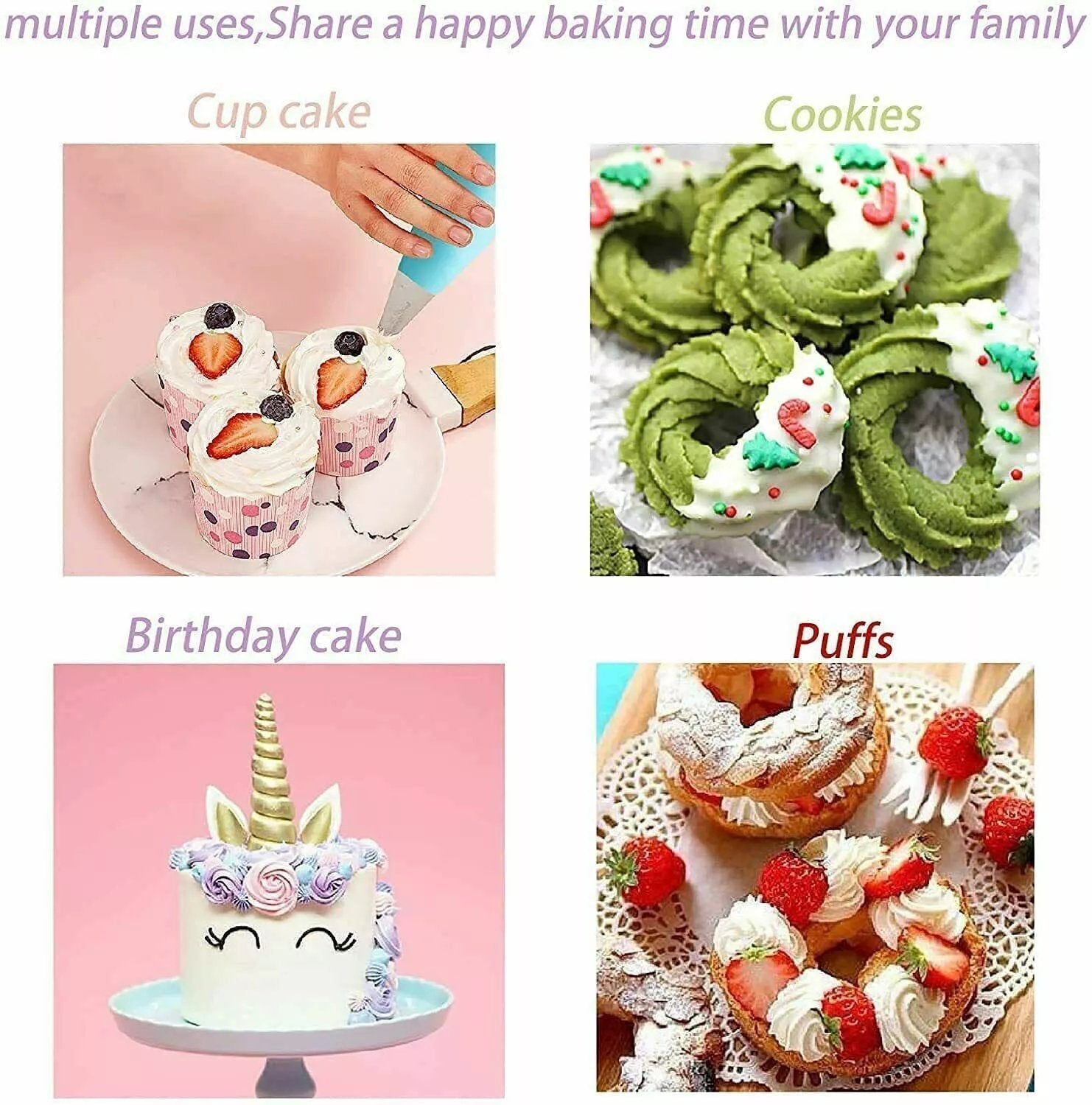 SilverCraft™ Piping Master Set — Create breathtaking cakes that turn heads
