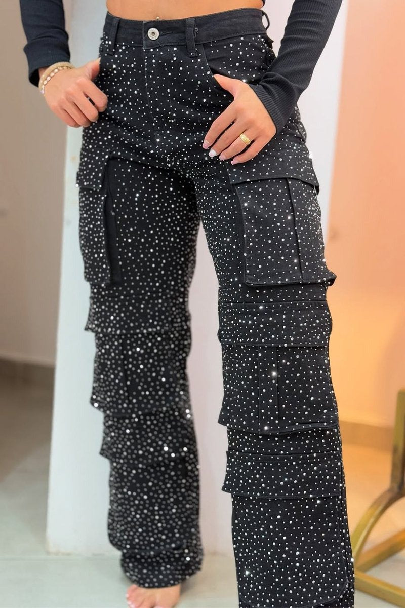 Rhinestone Jeans™ – Wear Your Confident Look with Comfortable Freedom of Movement