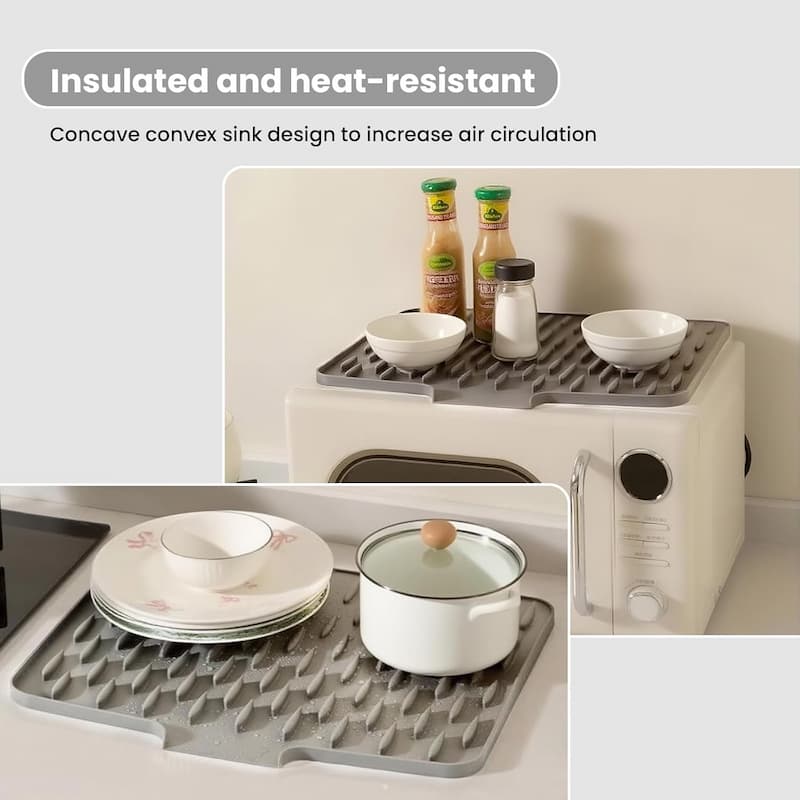 DryEase™ – Keeps Work Surfaces Dry, Safe from Hot Pots, and Protects Dishes