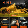 CampLite™ - 4-in-1 Camping Light with RGB Light String & Power Bank