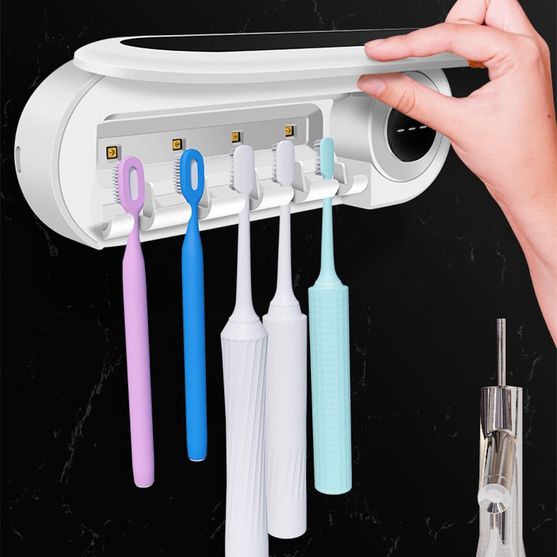 Purette™ - Wall-Mounted Intelligent Toothbrush Holder UV Sterilizer