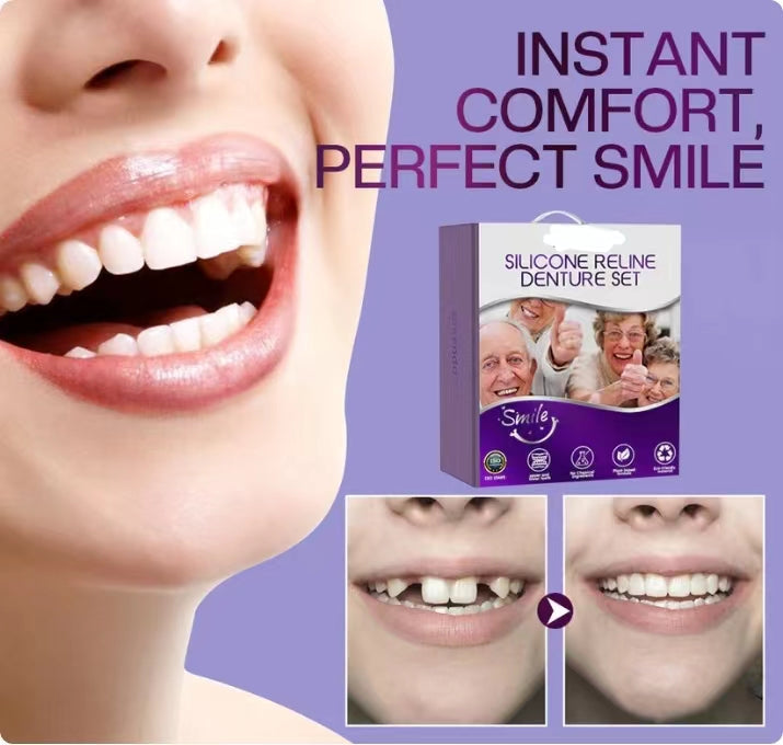 SmileFit™ - Silicone Retention Denture Set