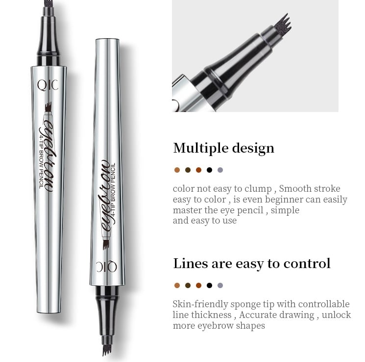 1+1 FREE | 3D Waterproof Microblading Eyebrow Pencil™ Draw Perfect Hair-Like Strokes for Fuller Brows Instantly