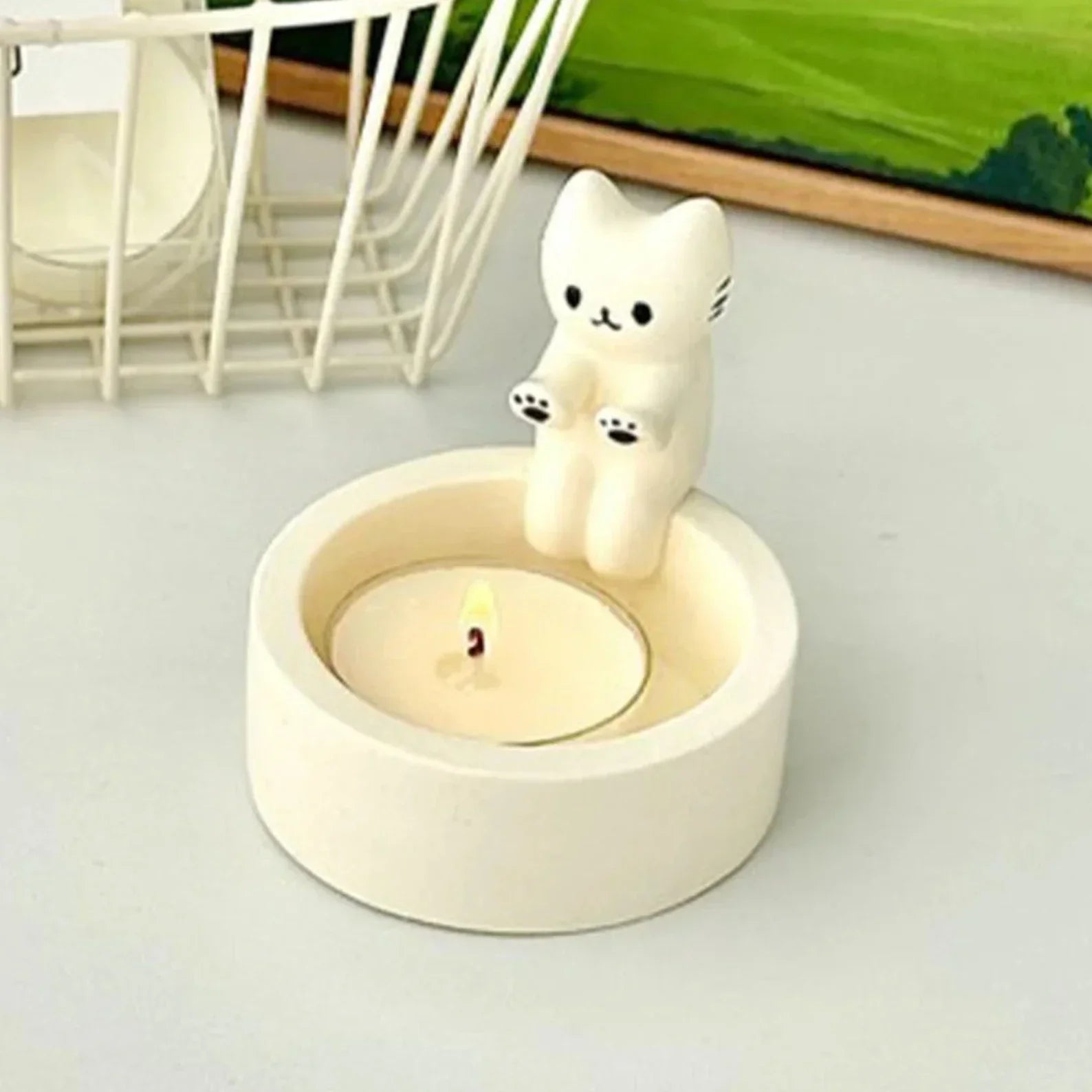 1+1 FREE | KittyCandle™ Cute Cat-shaped Candle Holder