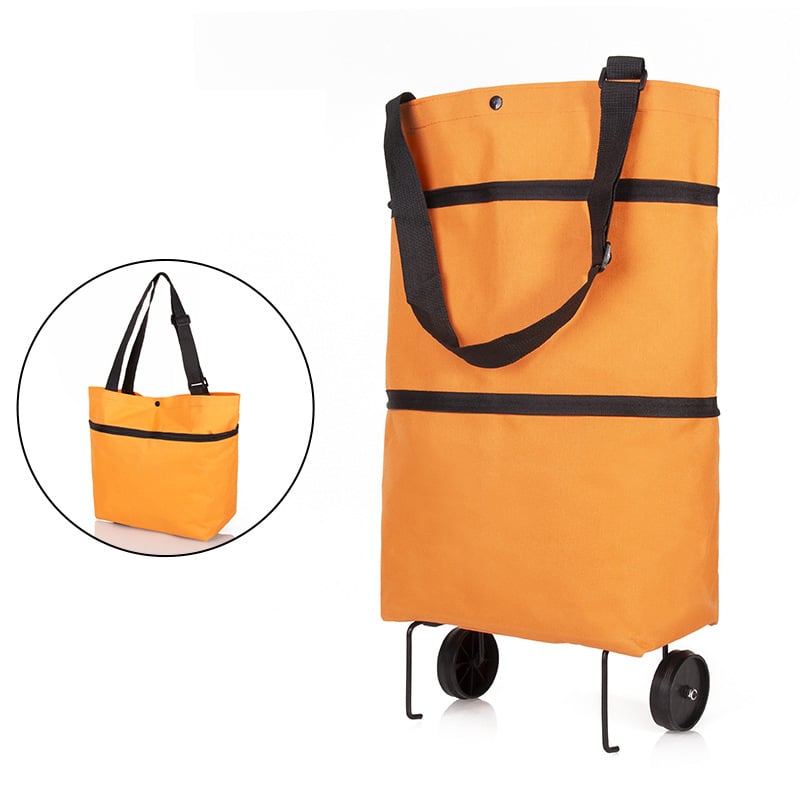 BagBuddy™ - 2-in-1 Foldable Shopping Bag