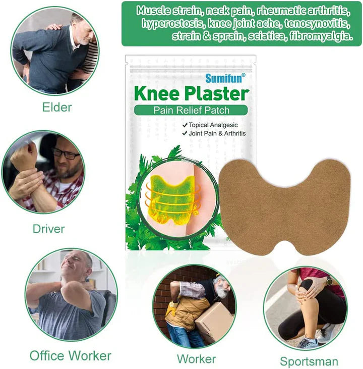 PowerPad™ Joint Plaster | Instant Pain Relief | With Herbal Extracts | 60 Pieces