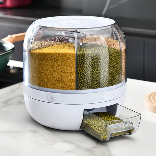 Grainix™ — Effortless Freshness and Instant Grain Access for a Functional Kitchen