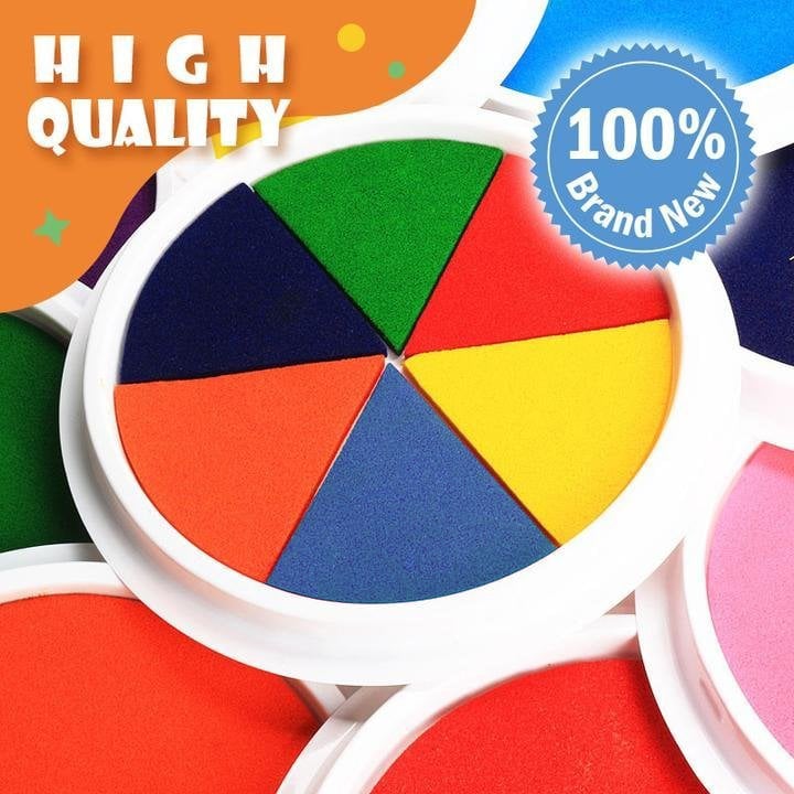 BrilliDazzle™ Finger Painting Set – Keep Little Hands Busy with Washable and Safe Finger Paints